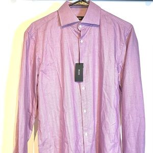 Hugo Boss Sharp Fit Collared Dress Shirt - Men’s
